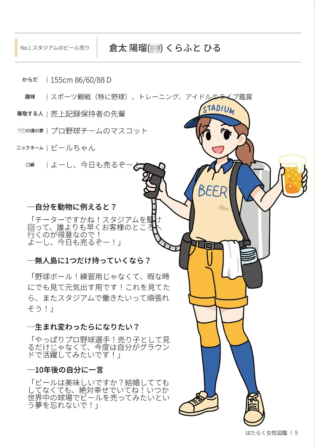 はたらく女性図鑑 モザイク版 画像5