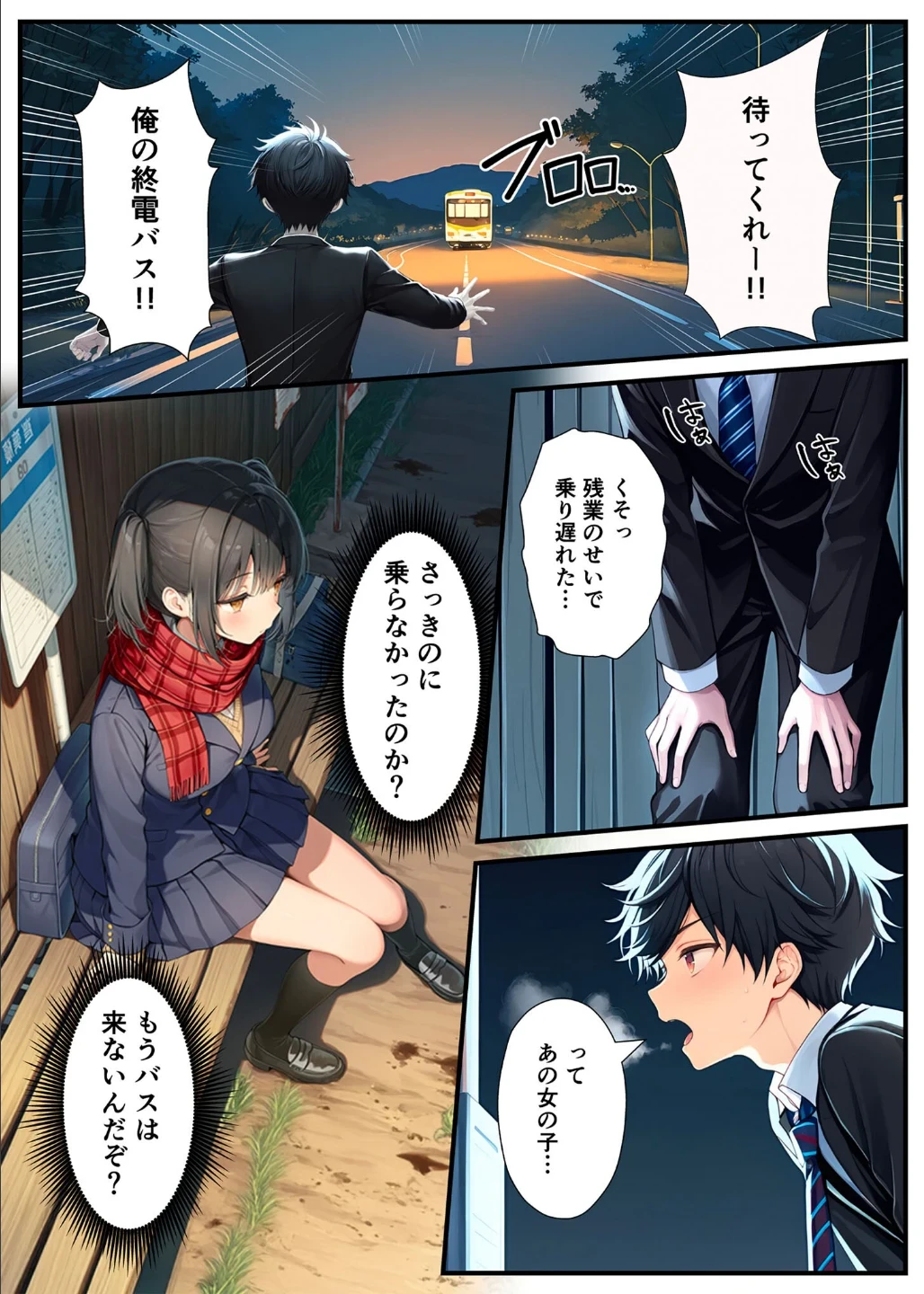 セックスが嫌いなジト目TS家出少女が一晩でメス堕ちする話 モザイク版 画像3