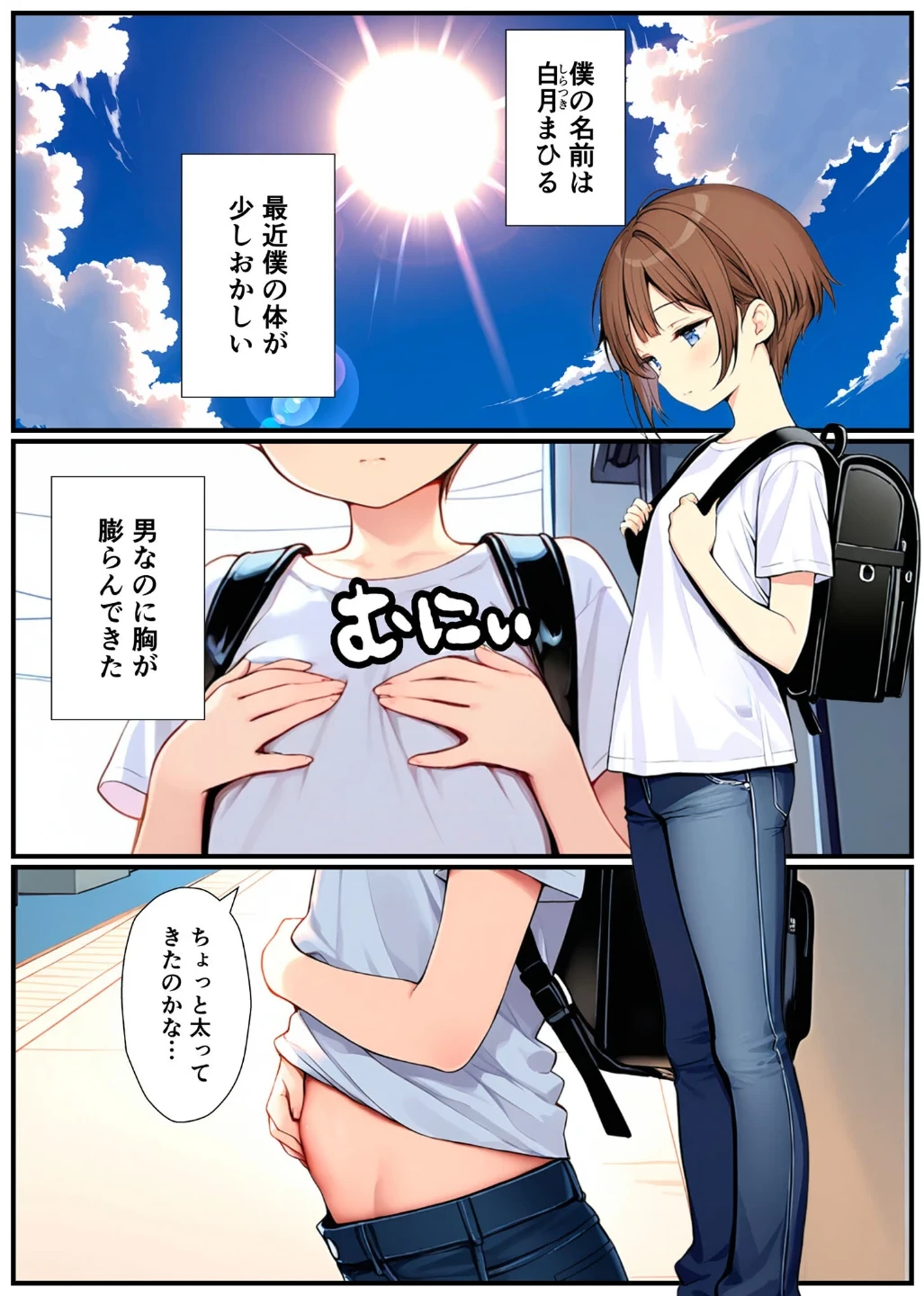 子●誕生〜女の子になった体でセックスに溺れる学園生活〜 モザイク版 画像1