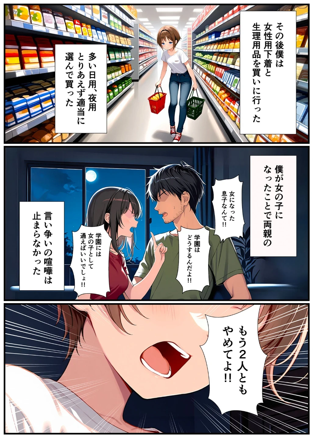 子●誕生〜女の子になった体でセックスに溺れる学園生活〜 モザイク版 画像6