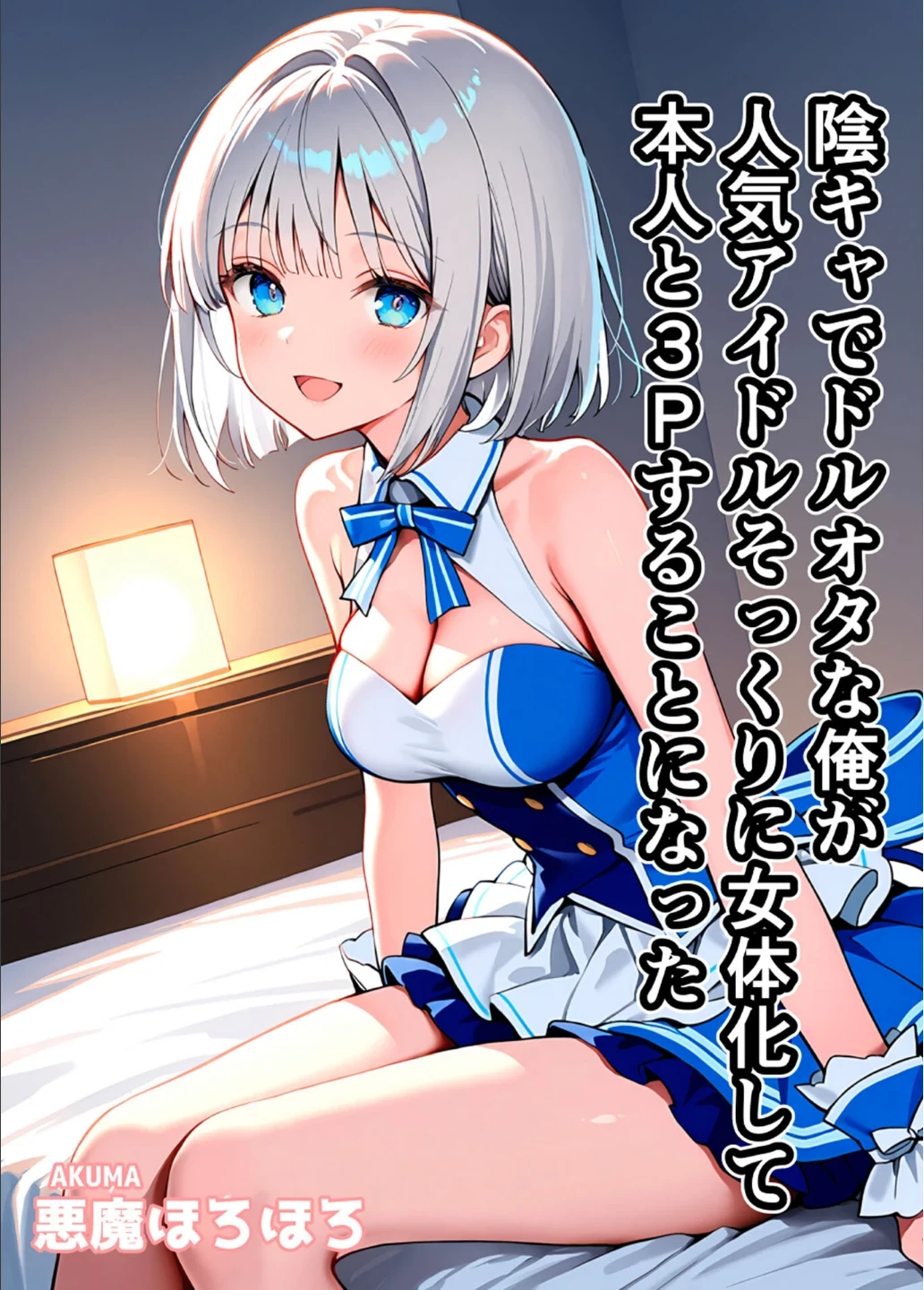 陰キャでドルオタな俺が人気アイドルそっくりに女体化して本人と3Pすることになった モザイク版 画像1