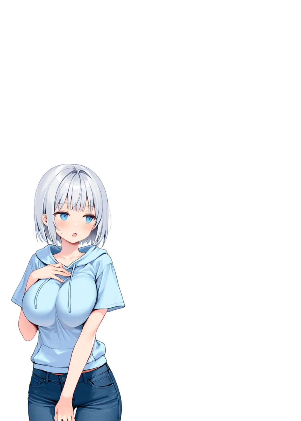 陰キャでドルオタな俺が人気アイドルそっくりに女体化して本人と3Pすることになった モザイク版 画像2