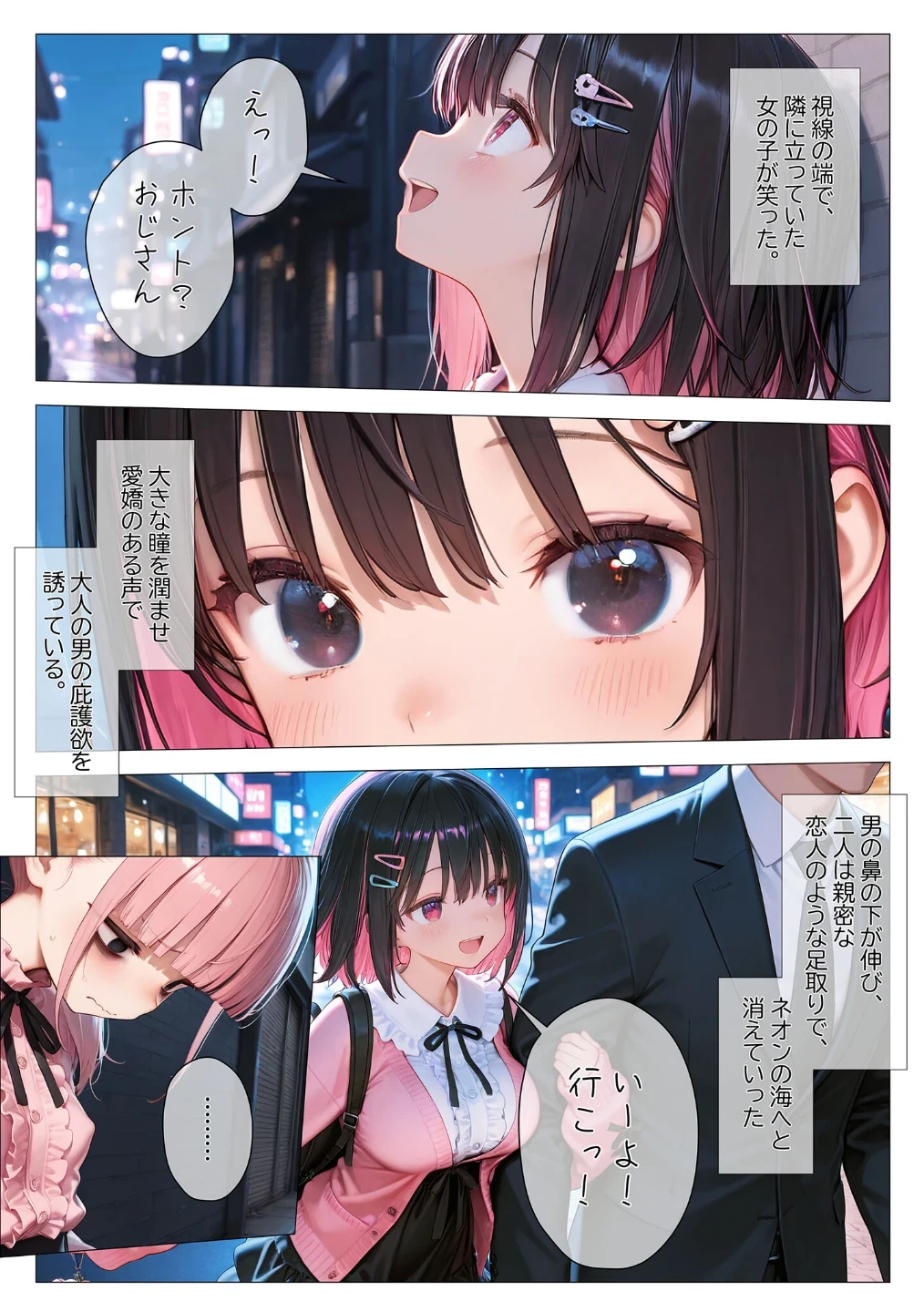 地雷系ブス、おじさんを買う。 モザイク版 画像3