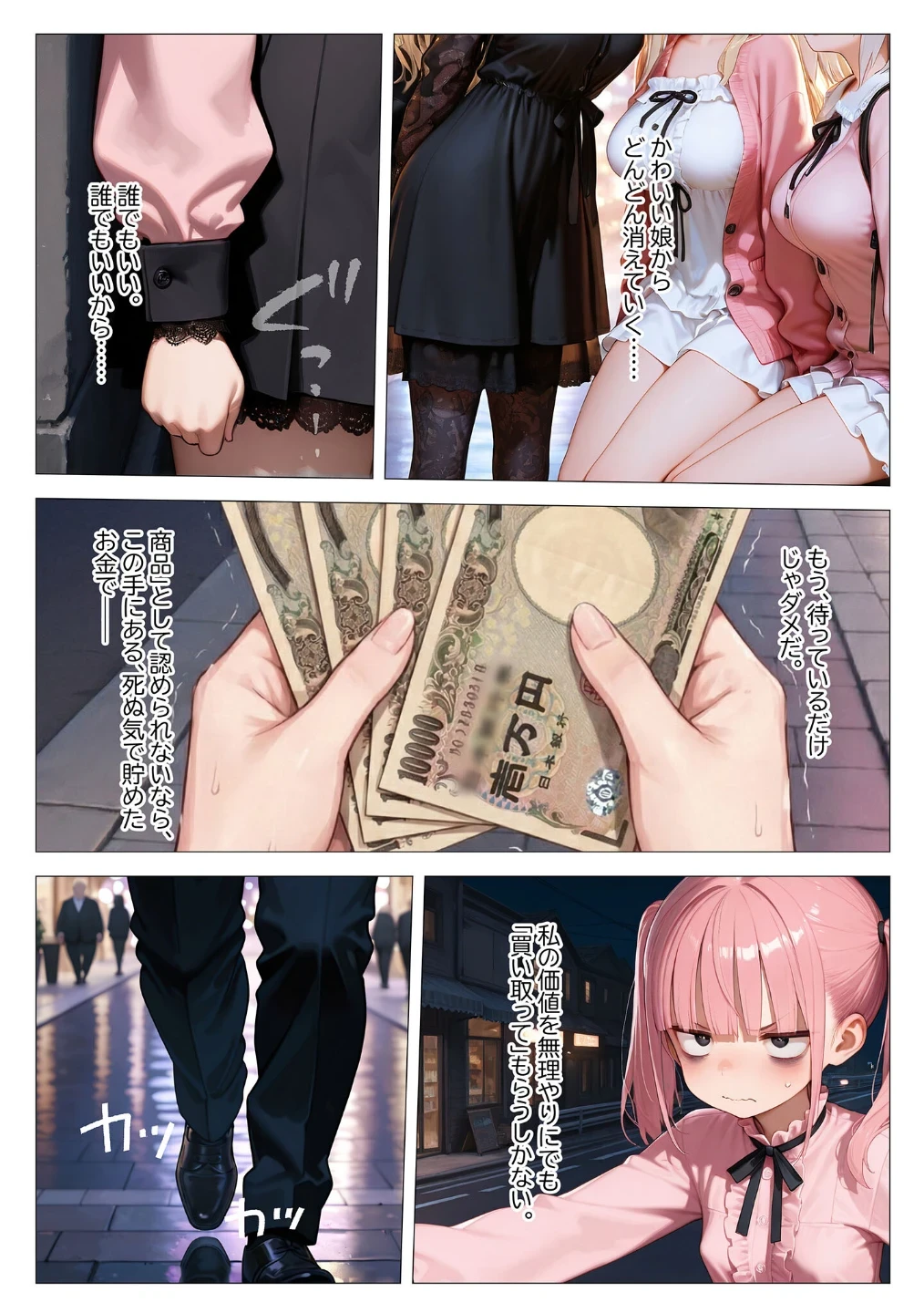 地雷系ブス、おじさんを買う。 モザイク版 画像5