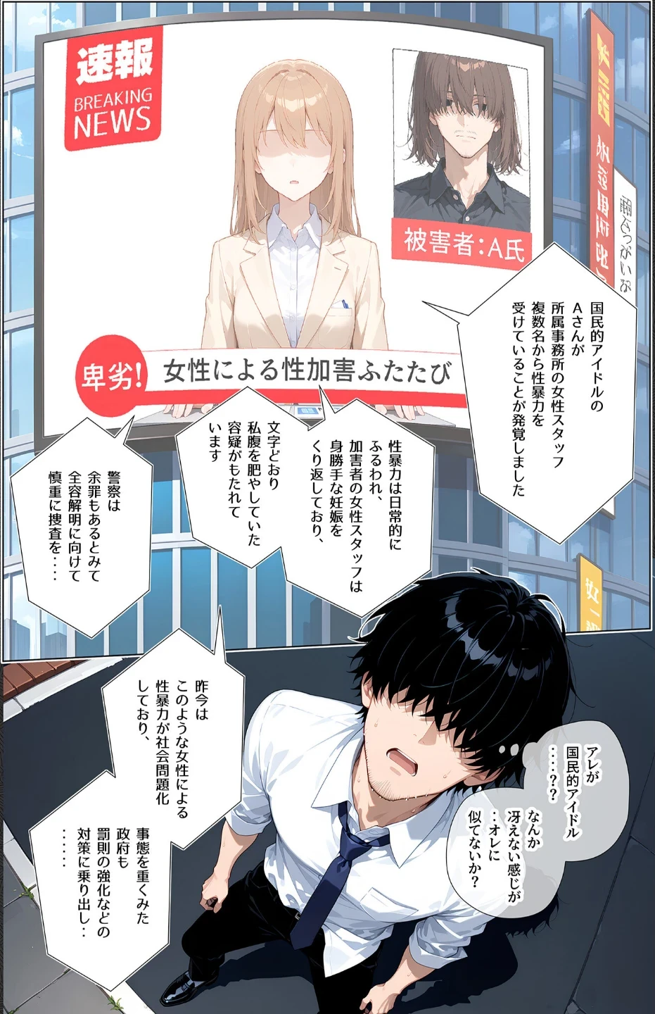 セックスカースト逆転世界 〜貞操観念も美醜も逆転！冴えない俺は無双する〜 画像10