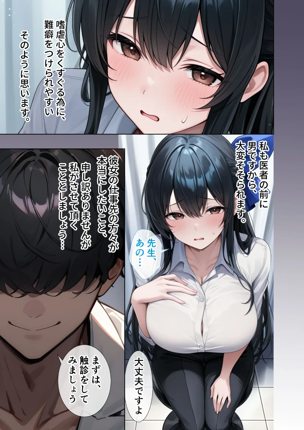悪徳医師の淫行ま○こ治療 モザイク版 画像8