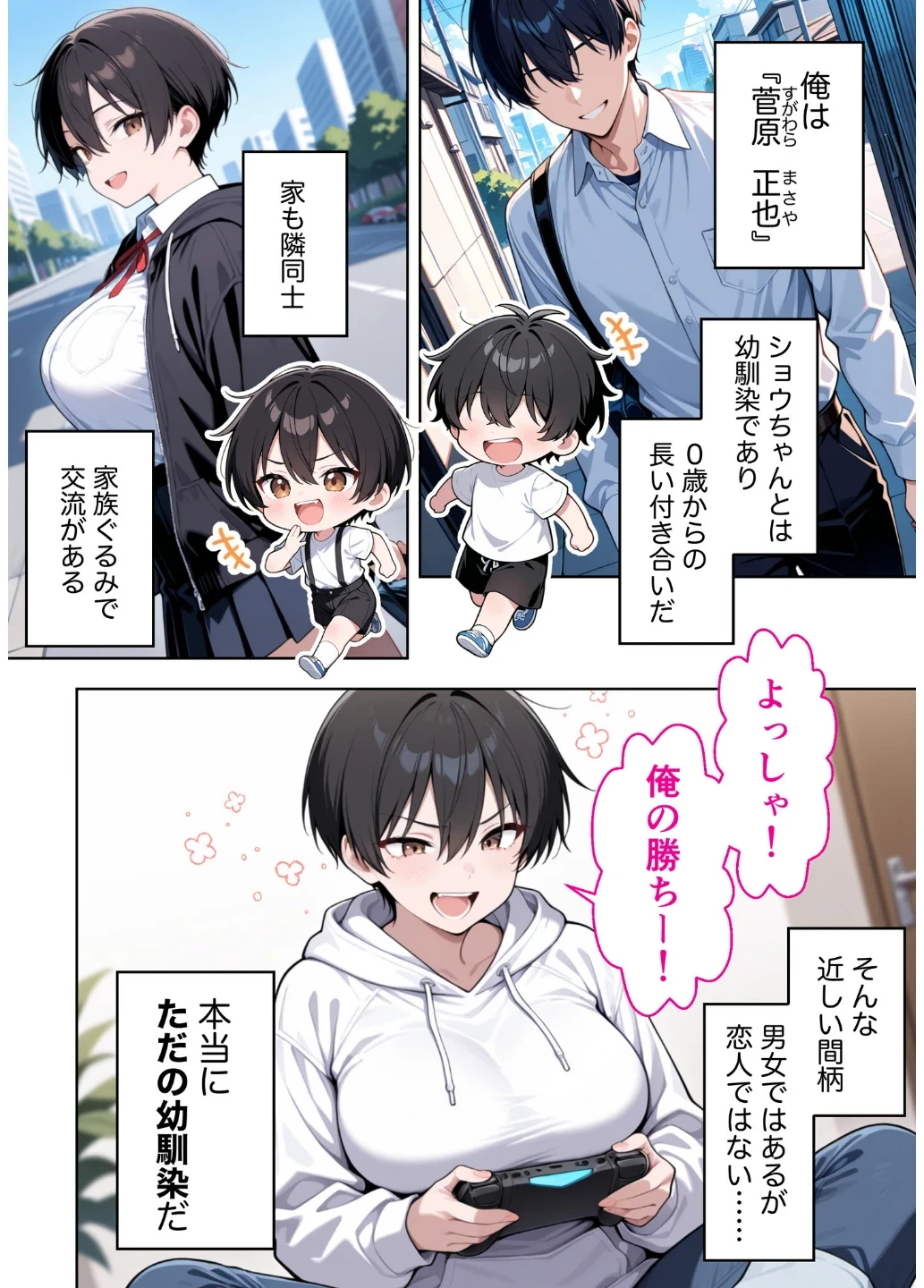 ボーイッシュ幼馴染がエロすぎて困っています 画像2